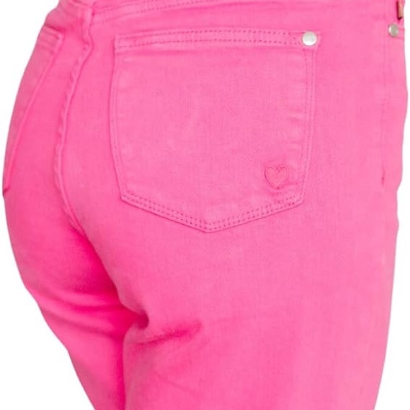 Judy Blue High Rise Garment Dyed 90's Straight Jeans - Picture 3 of 4